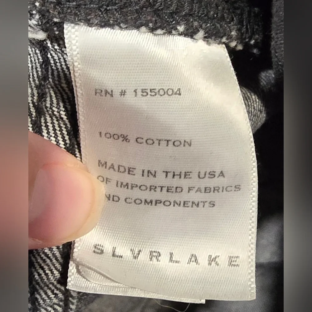 Slvrlake London High Rise Straight Leg Jeans Size 27 - Picture 8 of 8